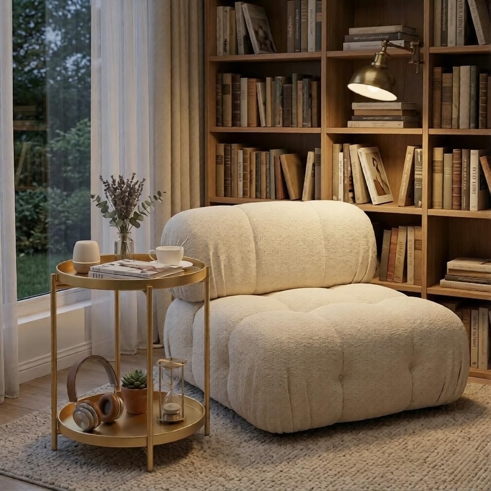 LUNARA™ Gold Accent Side Table