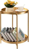 LUNARA™ Gold Accent Side Table