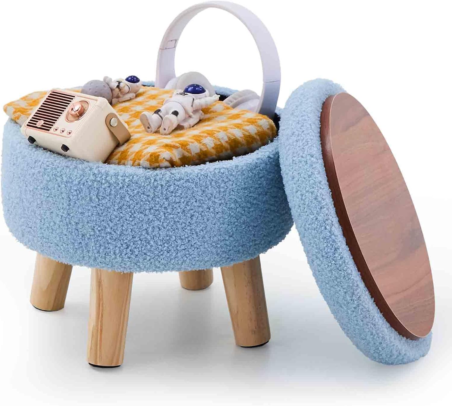 LUMORA™ Storage Ottoman