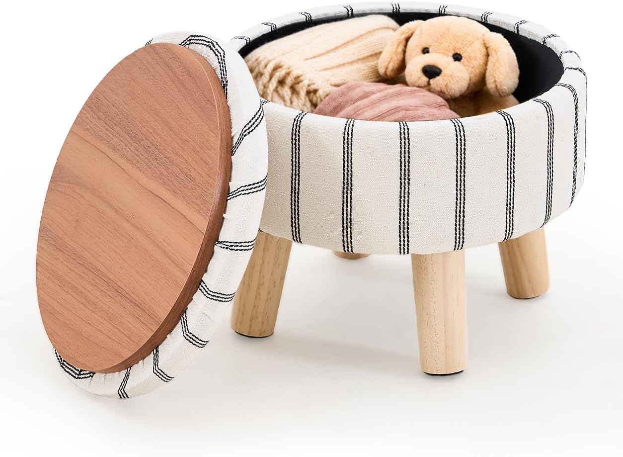LUMORA™ Storage Ottoman