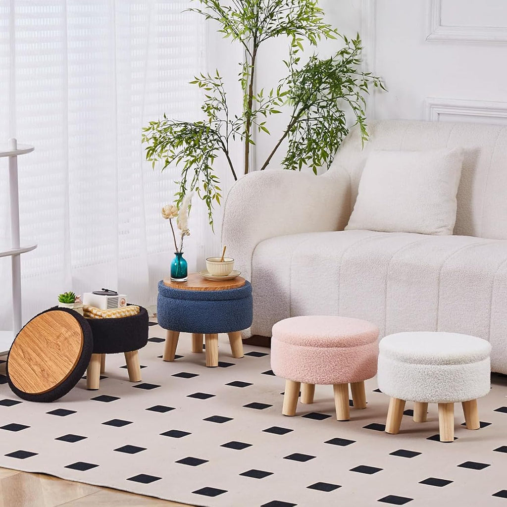 LUMORA™ Storage Ottoman