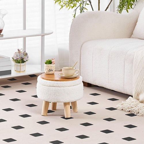 LUMORA™ Storage Ottoman