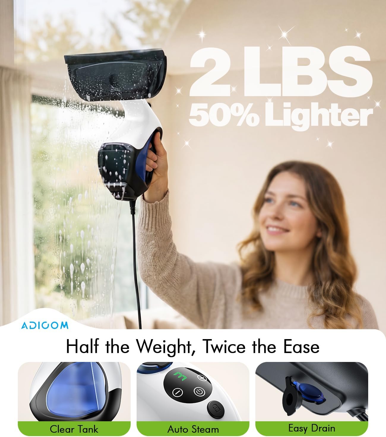 STEAMORA™ Pro Steam Cleaner