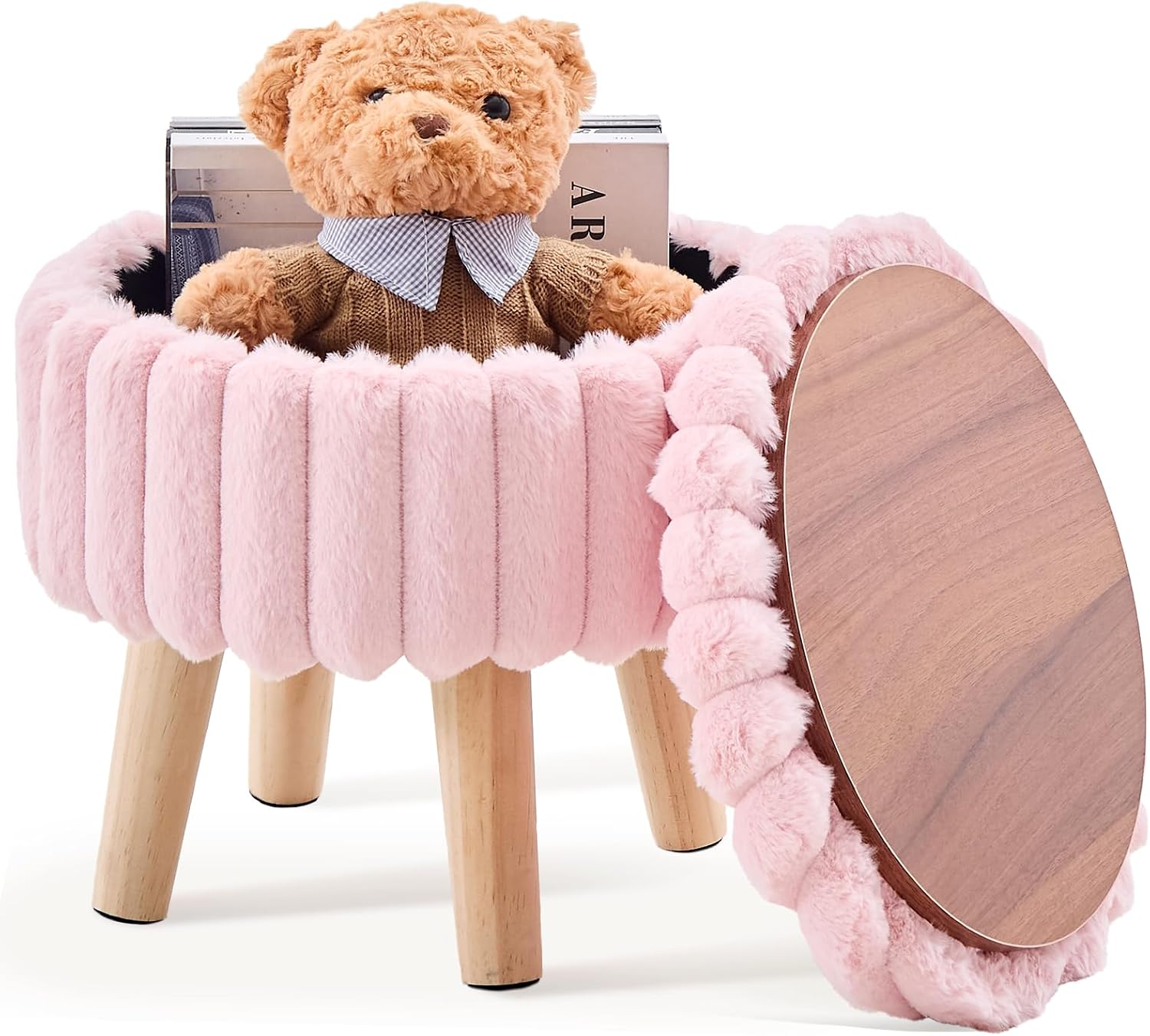 LUMORA™ Storage Ottoman