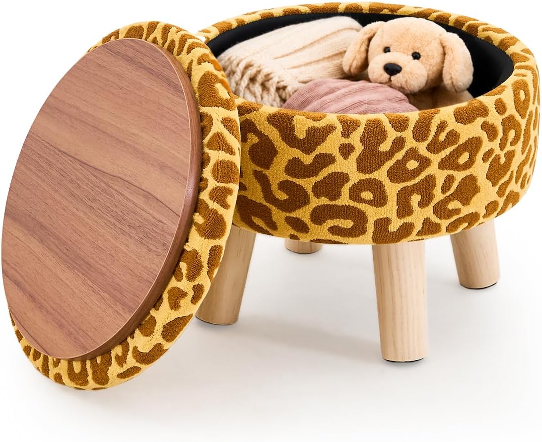 LUMORA™ Storage Ottoman