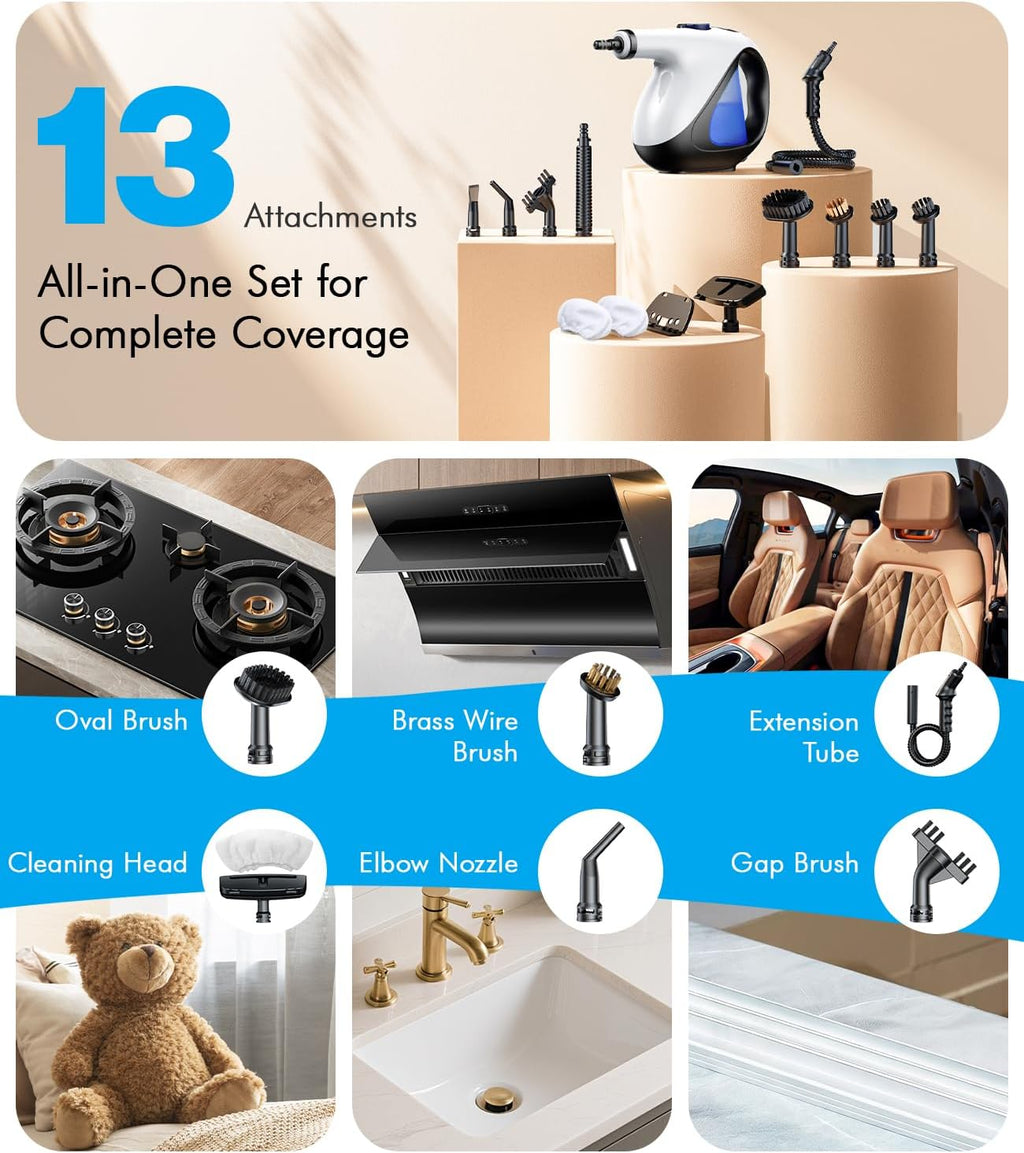 STEAMORA™ Pro Steam Cleaner