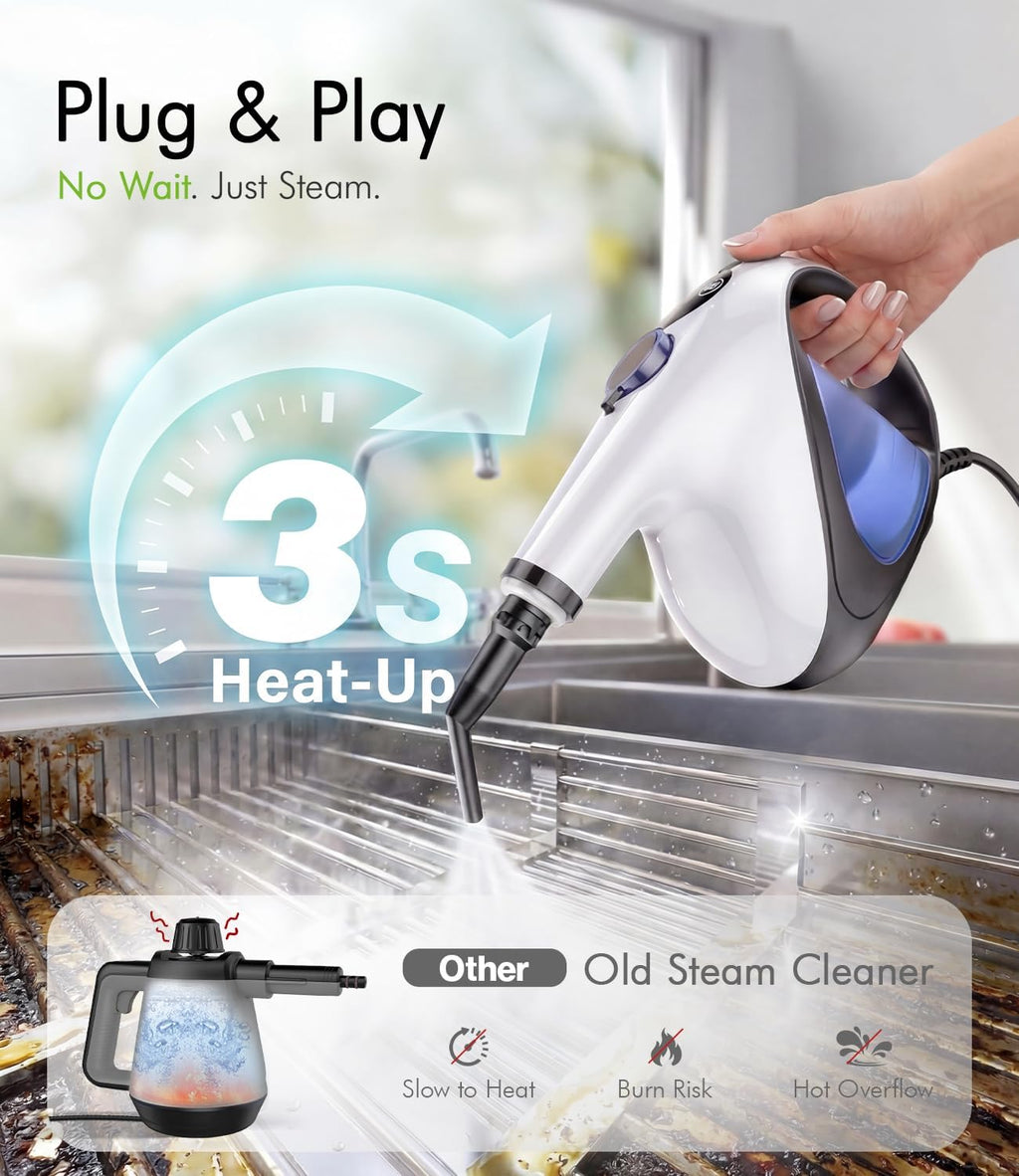 STEAMORA™ Pro Steam Cleaner