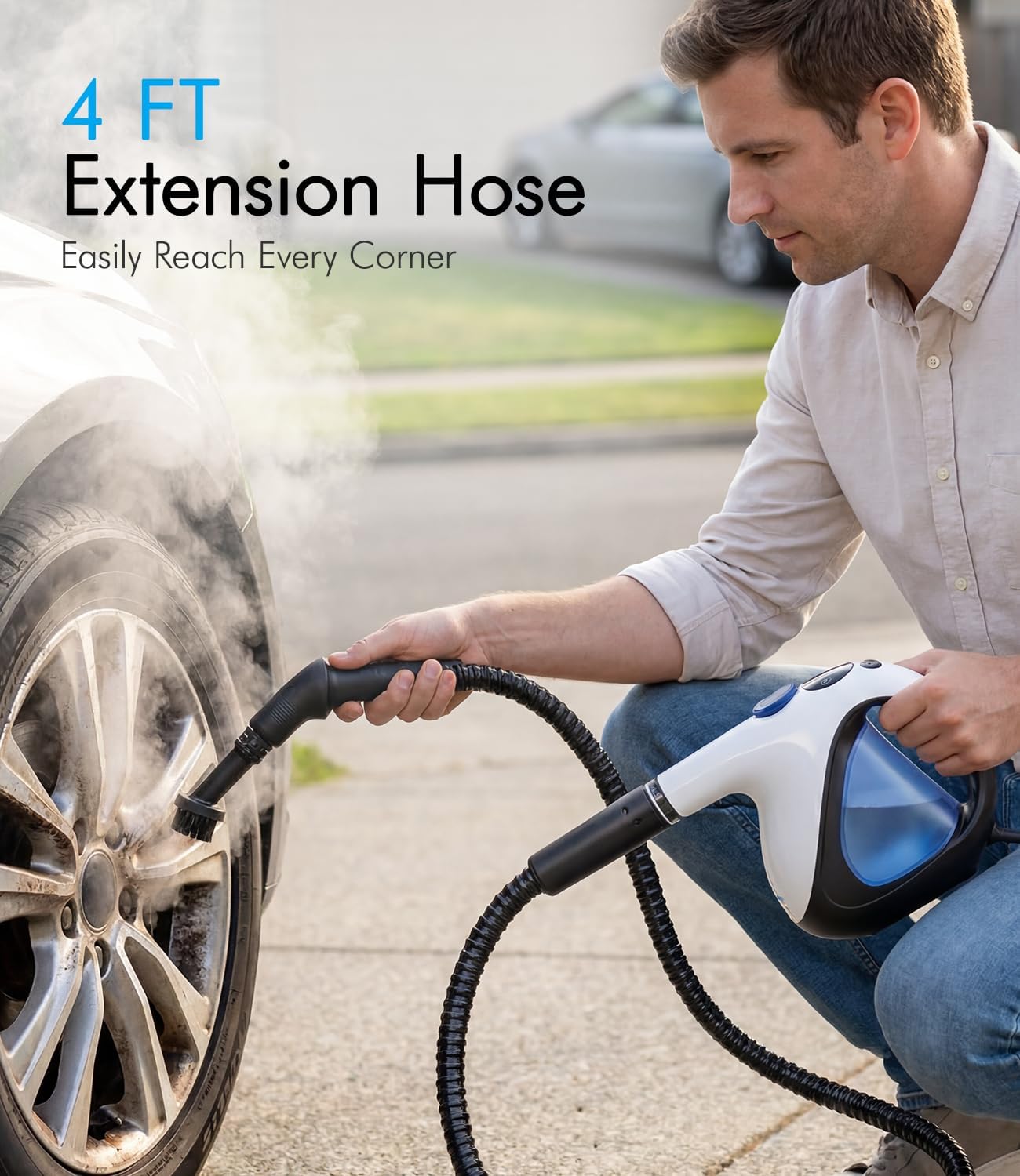 STEAMORA™ Pro Steam Cleaner
