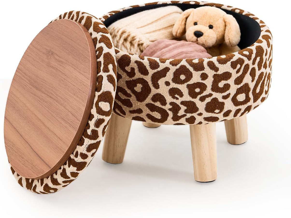 LUMORA™ Storage Ottoman
