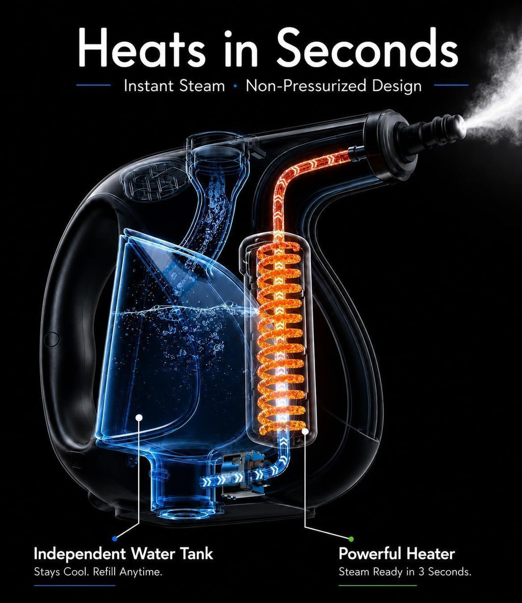STEAMORA™ Pro Steam Cleaner