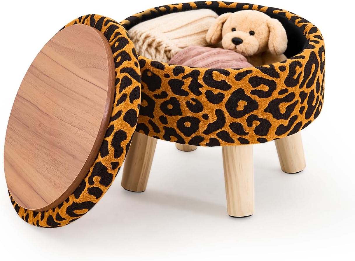 LUMORA™ Storage Ottoman