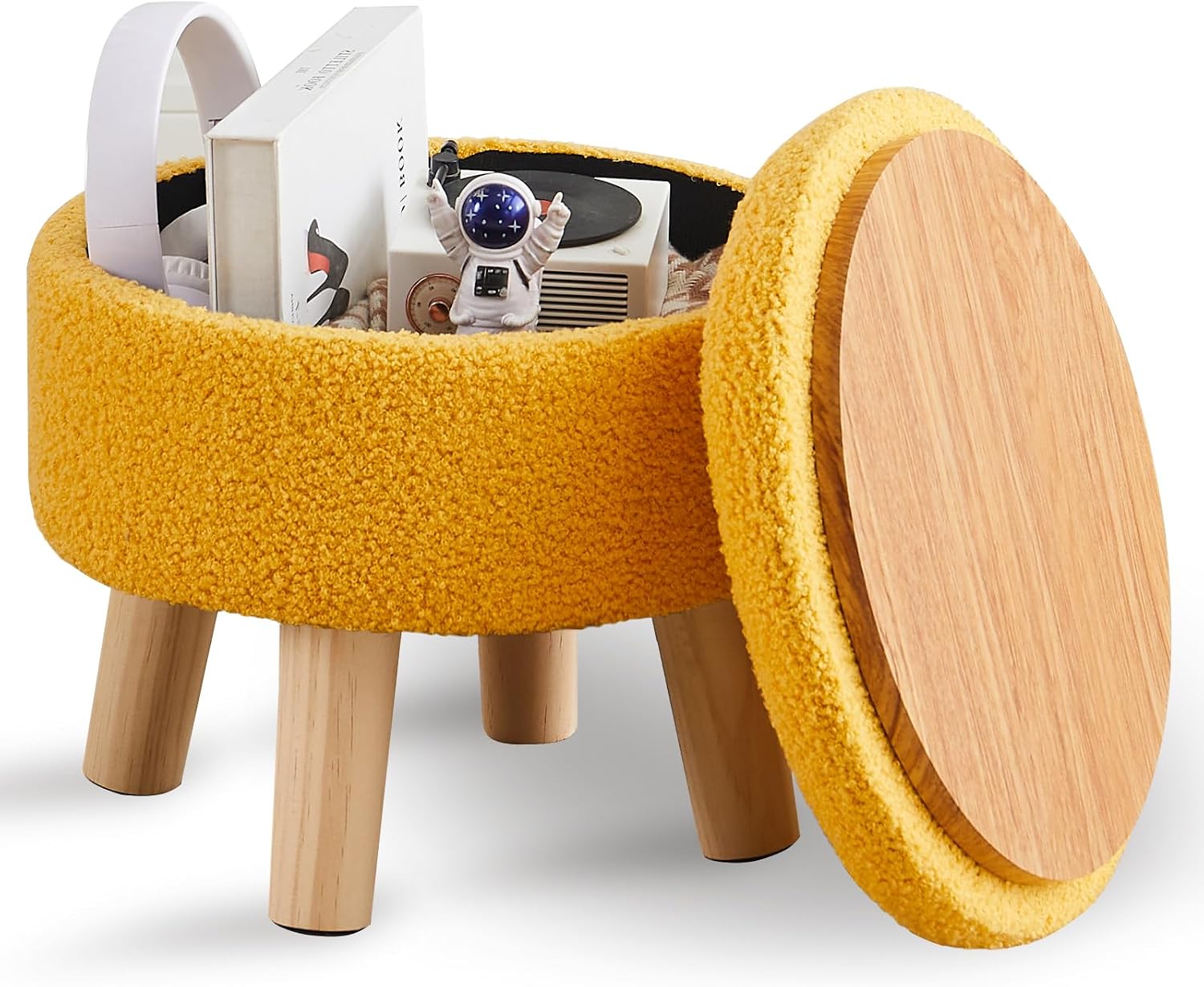 LUMORA™ Storage Ottoman