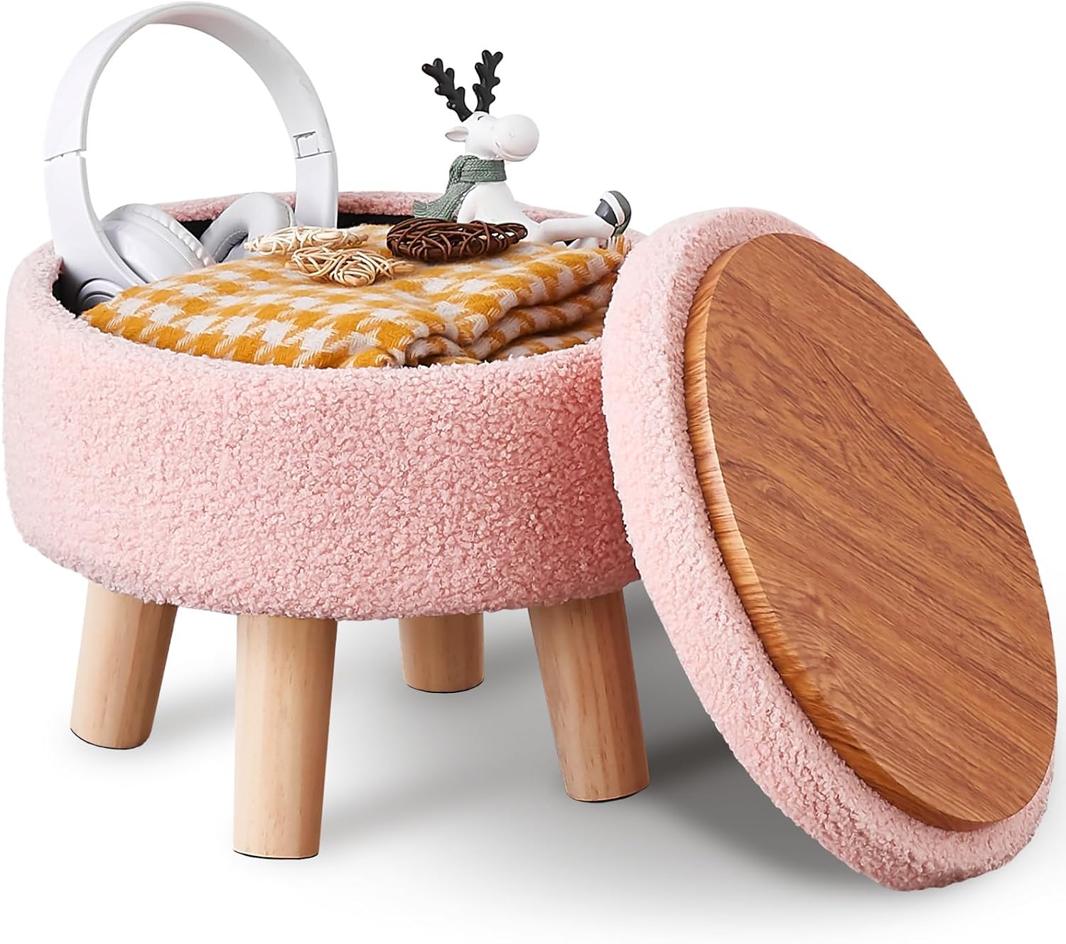 LUMORA™ Storage Ottoman