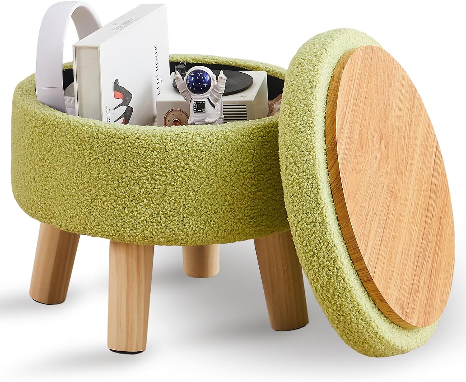 LUMORA™ Storage Ottoman