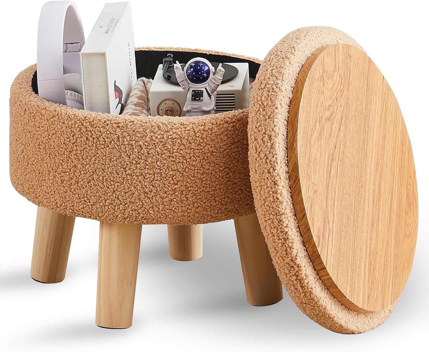 LUMORA™ Storage Ottoman